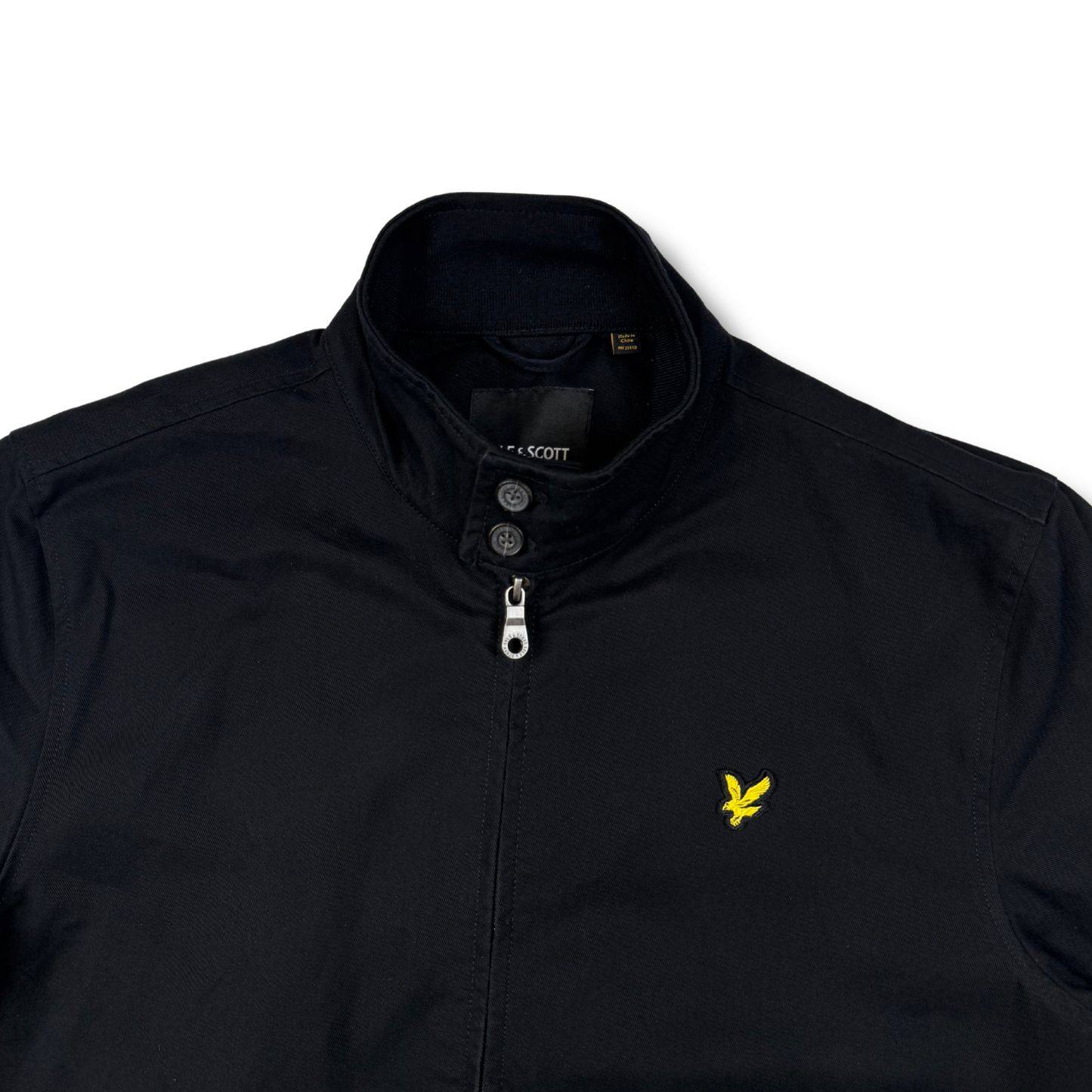 Lyle & Scott Harrington Jacke Schwarz (M)