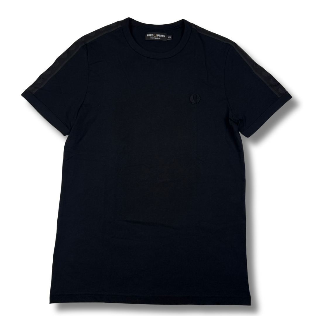 Fred Perry T-Shirt Schwarz (XS)