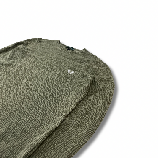 Fred Perry Pullover Khaki (L)