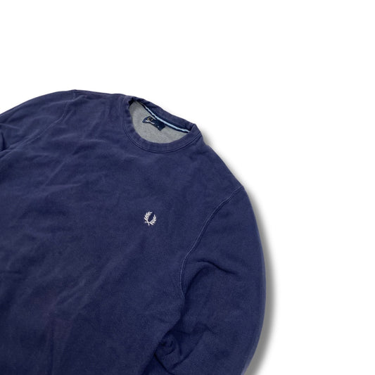Fred Perry Pullover Blau (M)