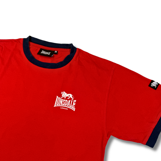 Lonsdale T-Shirt Rot (M)