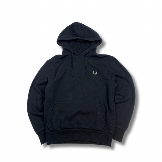 Fred Perry Backprint Pullover Schwarz (S)