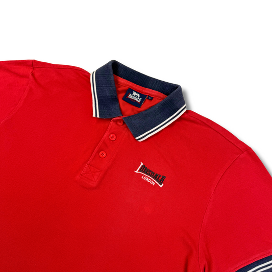 Lonsdale Poloshirt Rot (L)