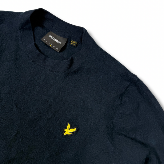 Lyle & Scott Pullover Feinstrick Dunkelblau (L)