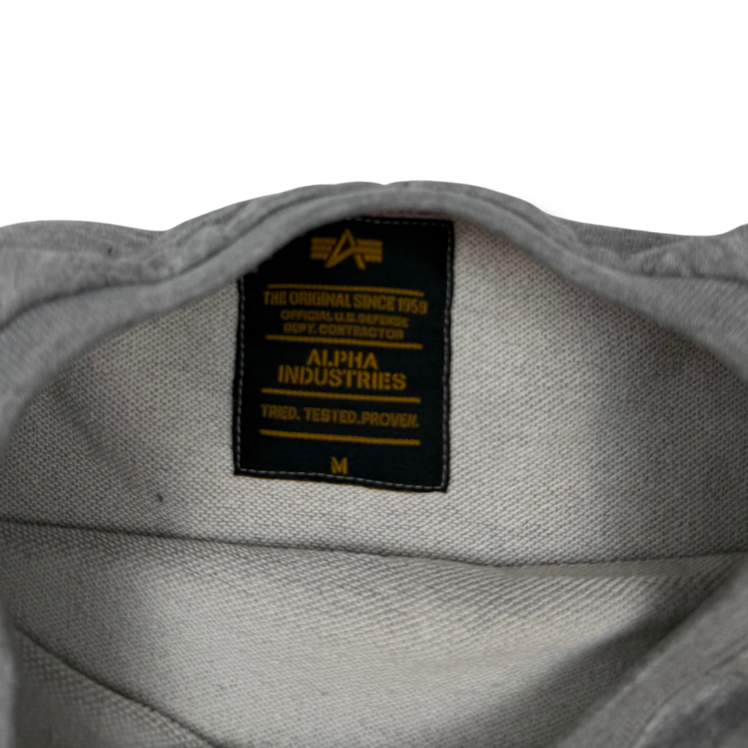 Alpha Industries Pullover Grau (M)