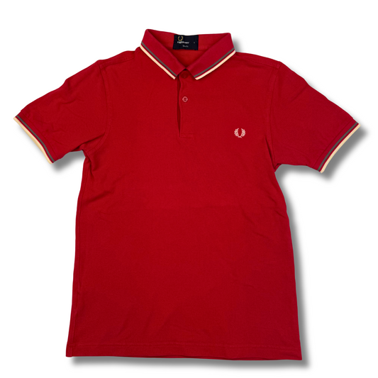 Fred Perry Poloshirt Rot (S)