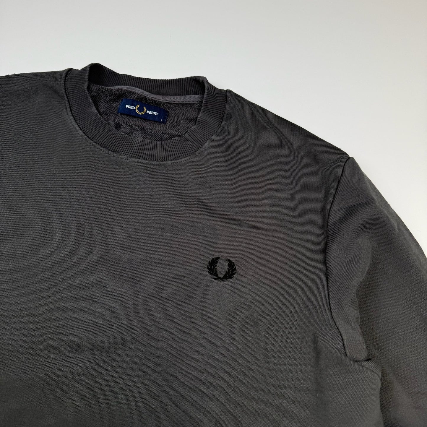 Fred Perry Pullover Grau (L)