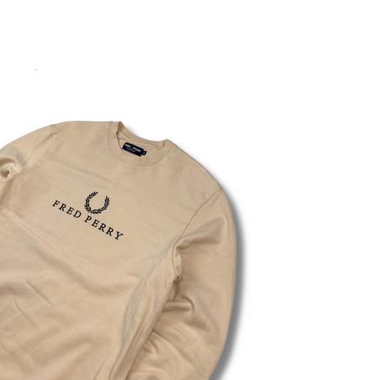 Fred Perry Pullover Beige (S)