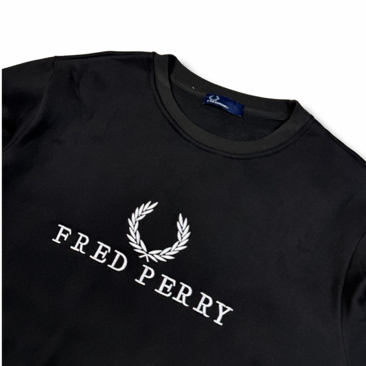 Fred Perry Pullover Schwarz (L)