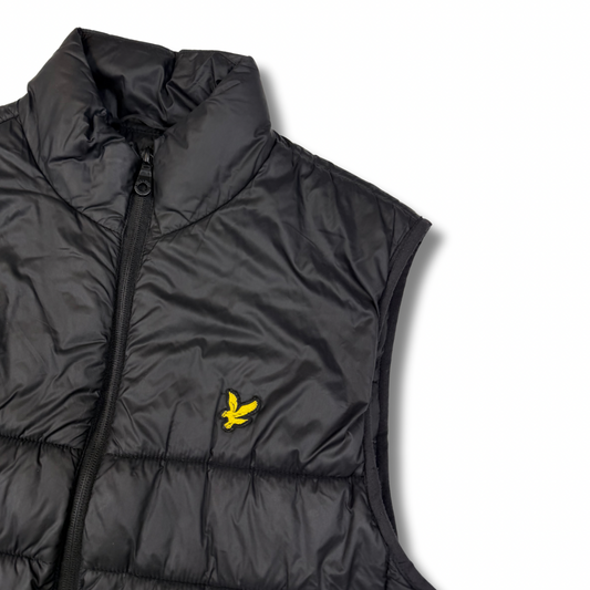 Lyle & Scott Weste Schwarz (M)