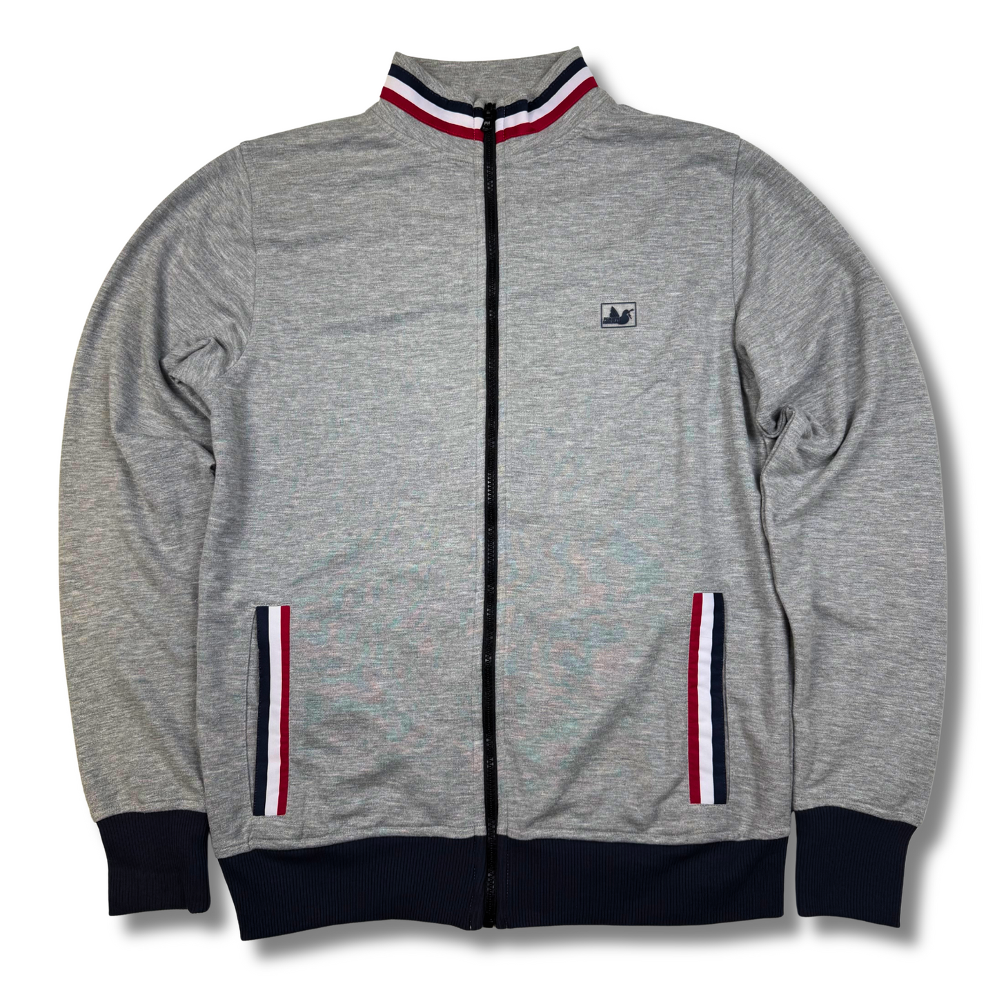 Peaceful Hooligan Zip Hoodie Grau (M)