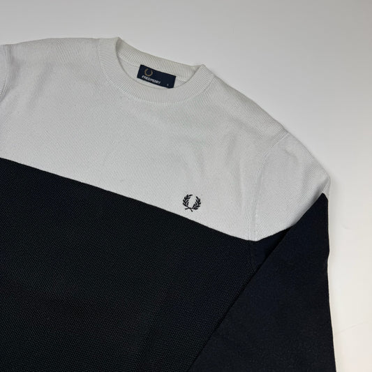 Fred Perry Pullover Blau (S)
