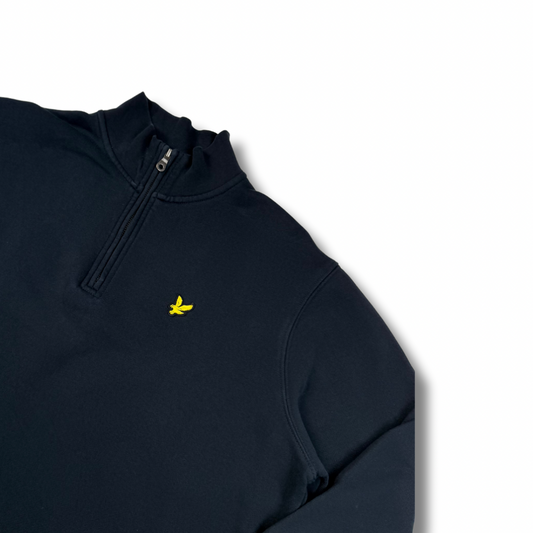 Lyle & Scott Half Zip Blau (M)