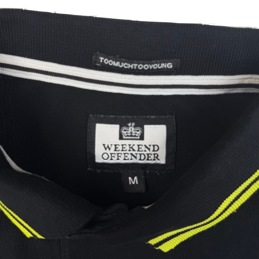 Weekend Offender Poloshirt Schwarz (M)