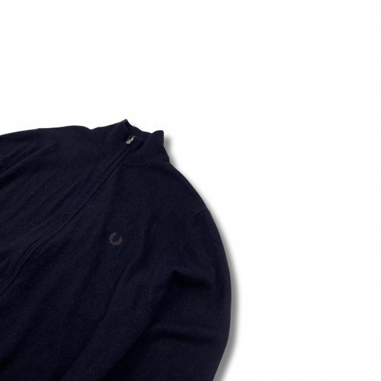 Fred Perry Full Zip Woll Jacke (L)