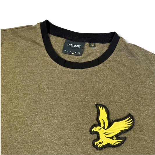Lyle & Scott Big Logo T-Shirt Khaki (L)