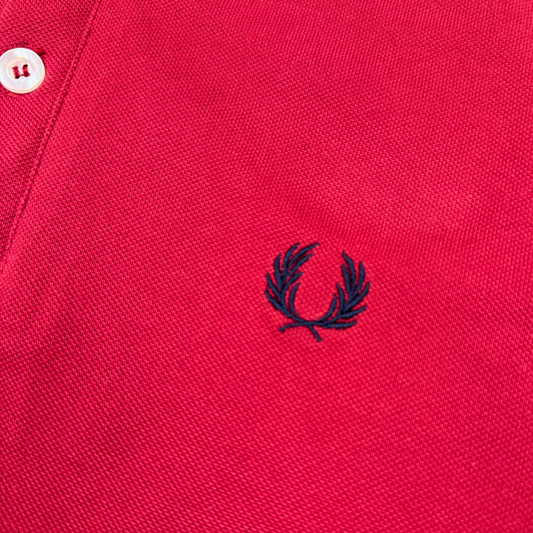Fred Perry Poloshirt Rot (L)