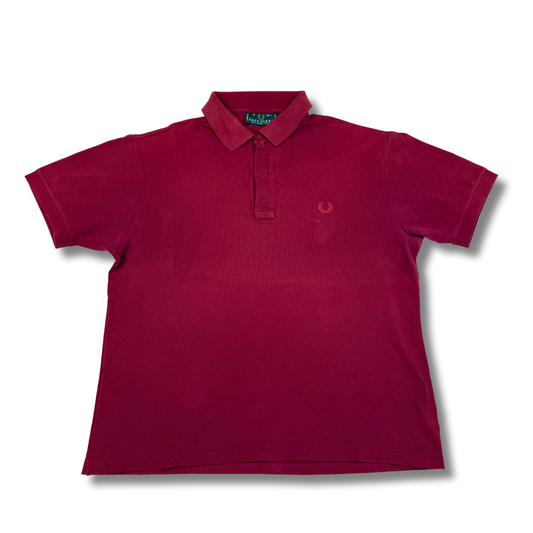 Fred Perry Poloshirt Rot (M)