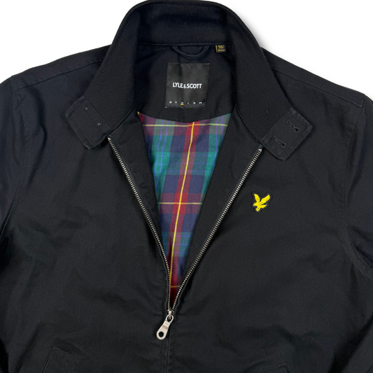 Lyle & Scott Harrington Jacke Schwarz (M)