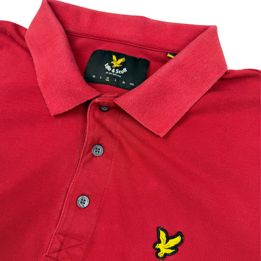 Lyle & Scott Poloshirt Rot (M)