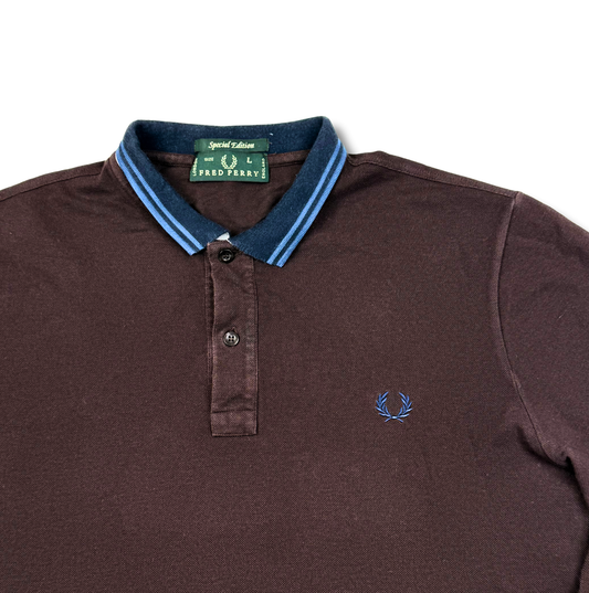 Fred Perry Longsleeve/Pullover Braun (L)