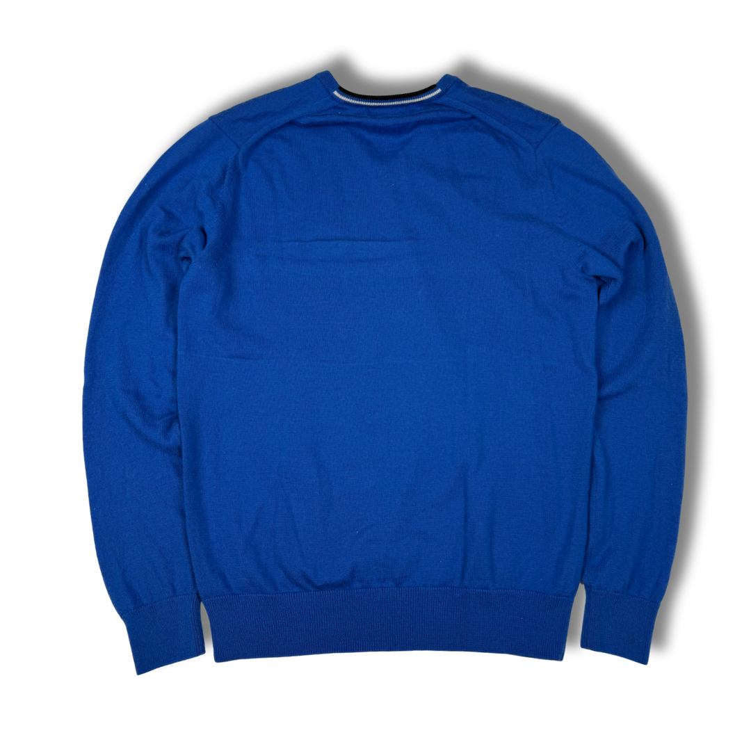 Fred Perry Pullover Blau (L)