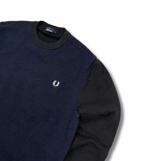 Fred Perry Pullover Blau (M)