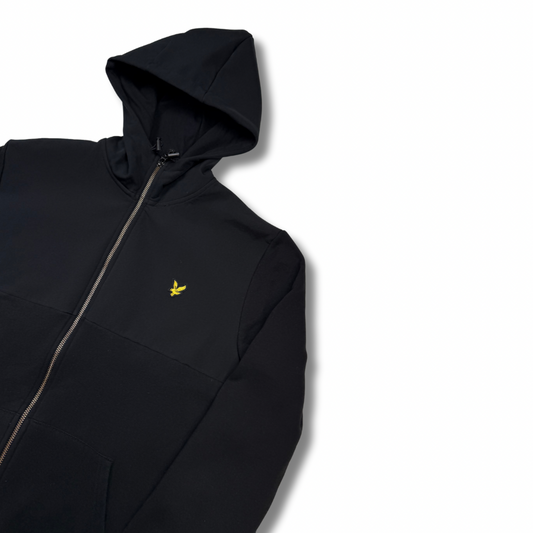 Lyle & Scott Zip-Hoodie Schwarz (M)