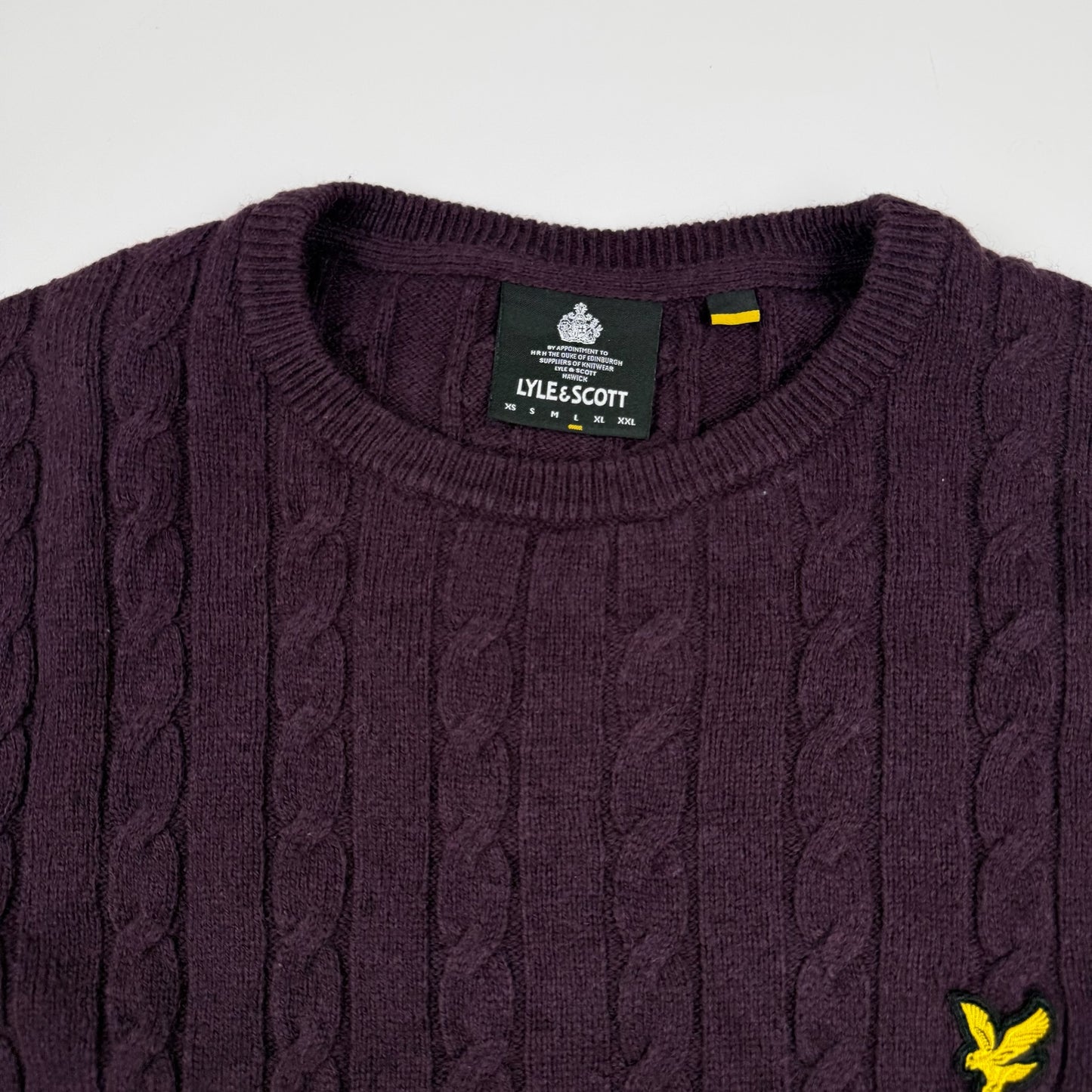 Lyle & Scott Pullover Lila (L)
