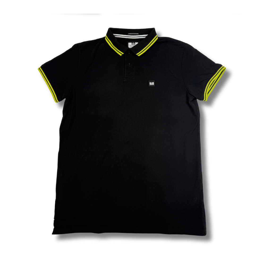 Weekend Offender Poloshirt Schwarz (M)