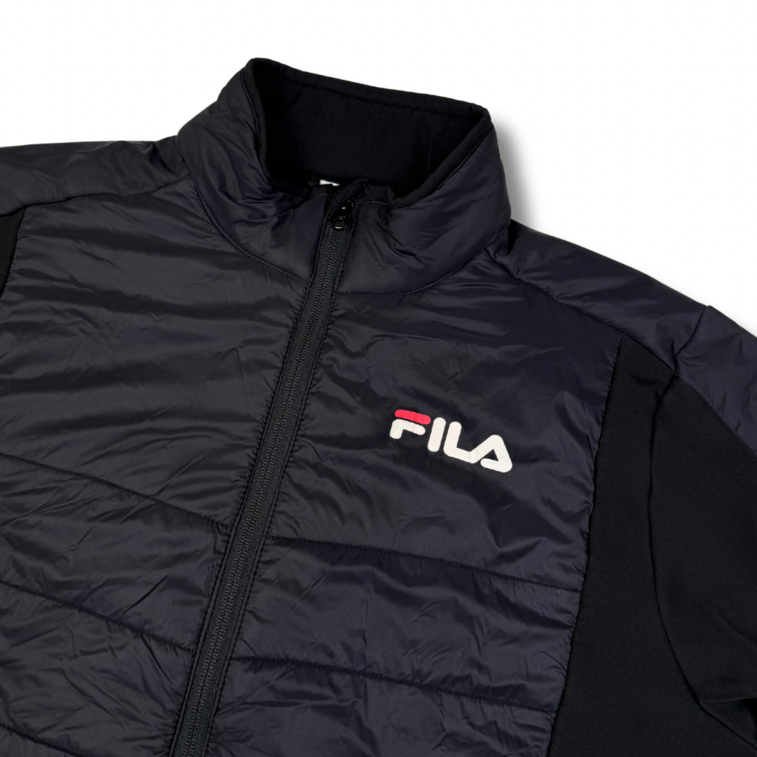 Fila Hybridjacke Schwarz (L)
