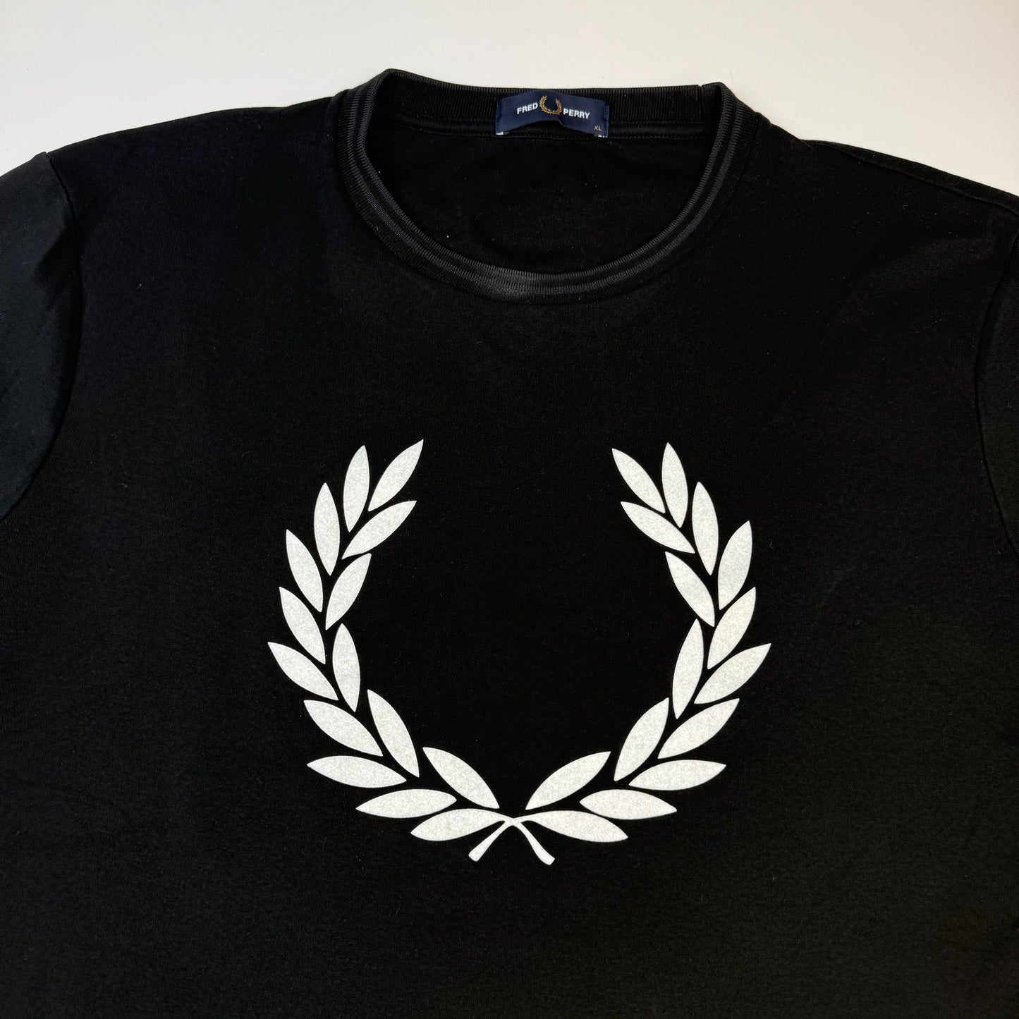 Fred Perry T-Shirt Schwarz (XL)