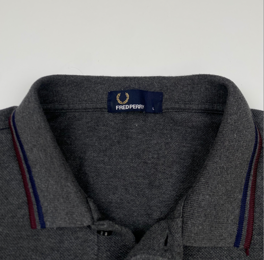 Fred Perry Langarm Polo (L)