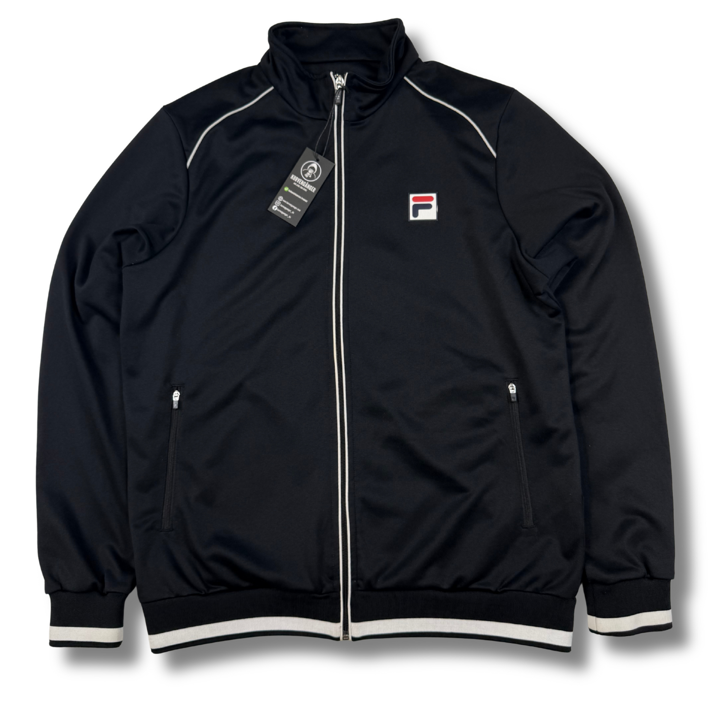 Fila Retro Trainingsjacke Schwarz (L)