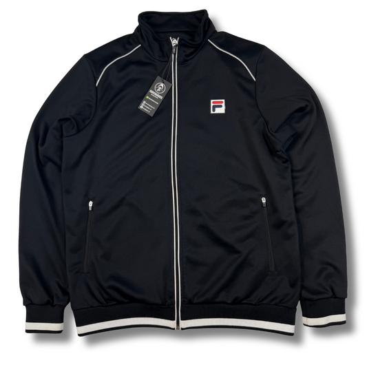 Fila Retro Trainingsjacke Schwarz (L)