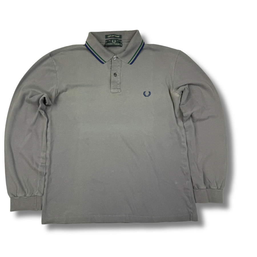 Fred Perry Longsleeve Grau (M)
