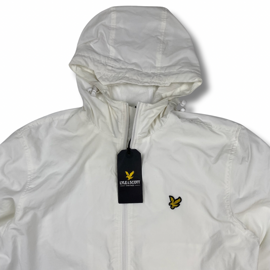 NEU mit Etikett Lyle & Scott Windbreaker Weiß (M)