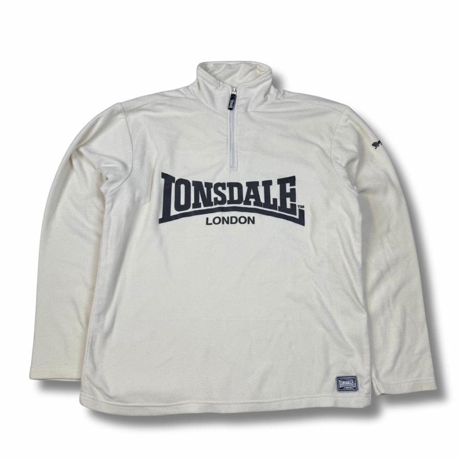 Lonsdale Fleece Half-Zip Beige (XXL)