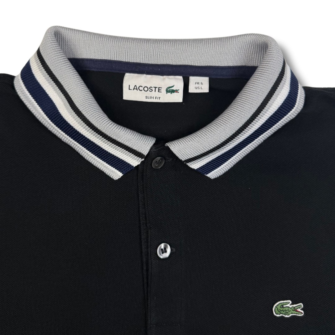 Lacoste Poloshirt Schwarz (L)