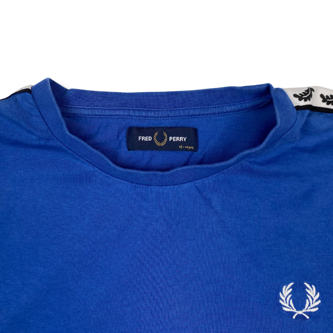 Fred Perry Langarm Blau (XS)