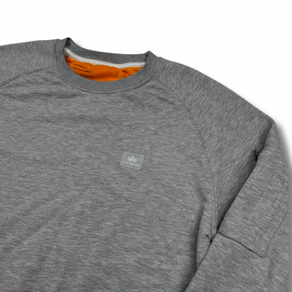 Alpha Industries Pullover Grau (S)