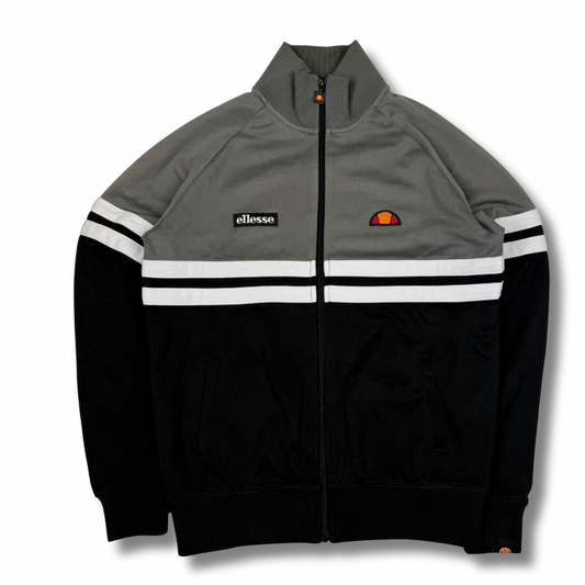 Ellesse Rimini Trainingsjacke Grau-Schwarz (S)