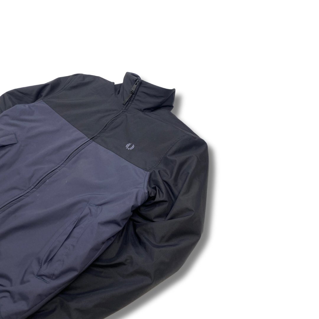 Fred Perry Jacke Schwarz-Navy (S)