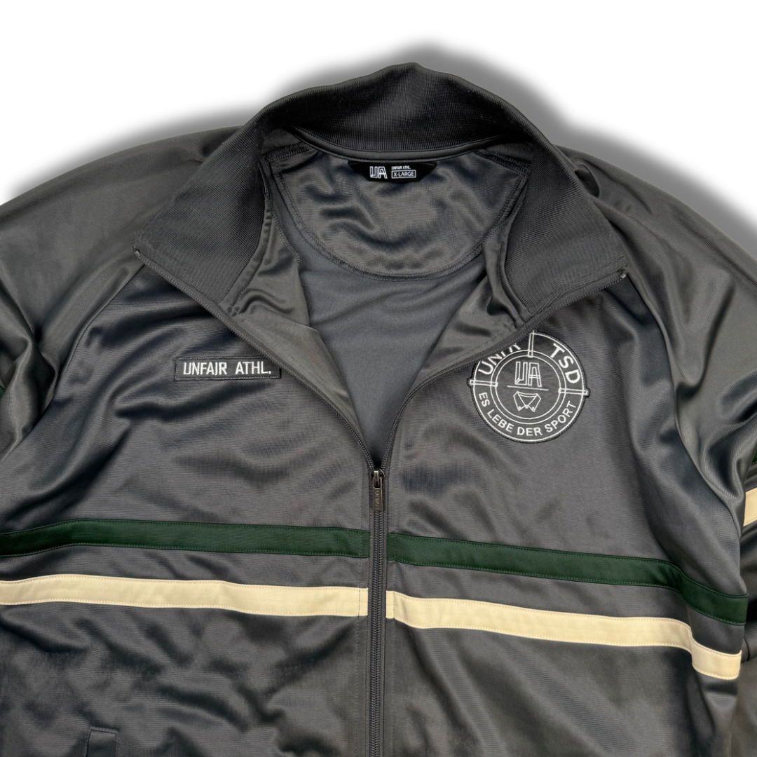 Unfair Athletics x TheSmartDresser Trainingsjacke Grau (XL)
