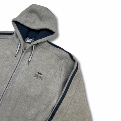 Lonsdale Fleecejacke gefüttert Grau (XL)