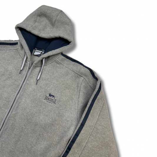 Lonsdale Fleecejacke gefüttert Grau (XL)