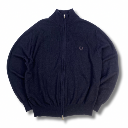 Fred Perry Full Zip Woll Jacke (L)