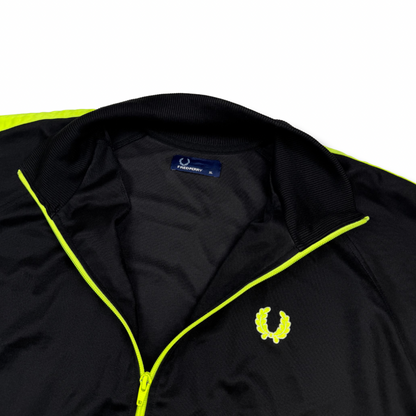 Fred Perry Trainingsjacke Schwarz (XL)