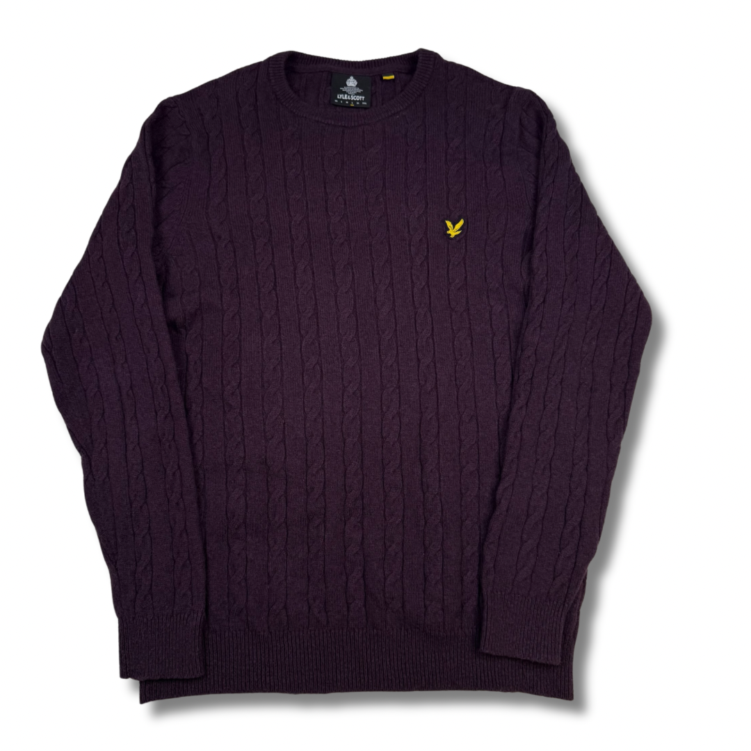 Lyle & Scott Pullover Lila (L)