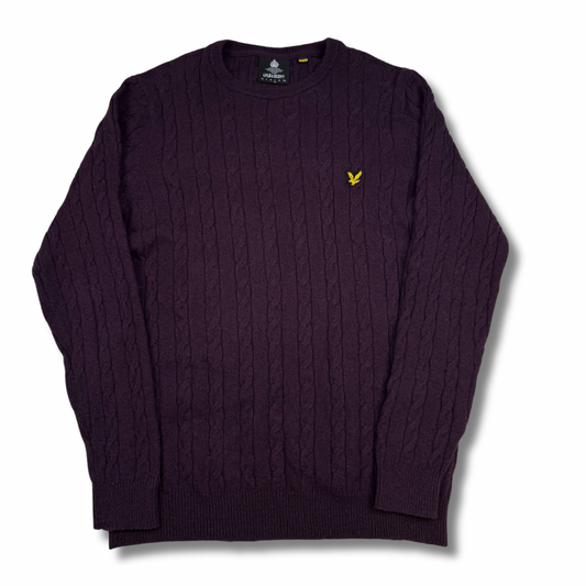 Lyle & Scott Pullover Lila (L)